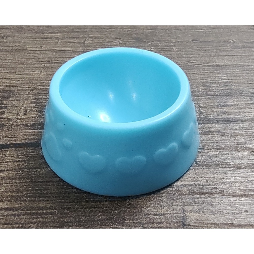 Barbie Blue Heart Dog Bowl Replacement Piece Part B20